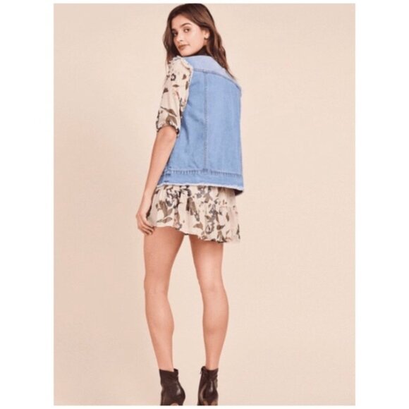 NWT BB Dakota Rebel Denim Vest - Picture 2 of 9